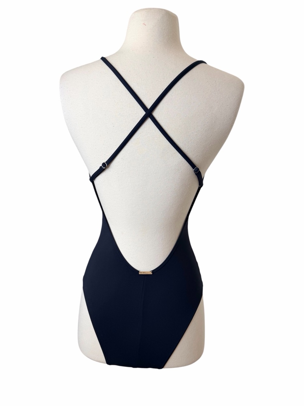 BCBG VINTAGE MESH ONE PIECE SWIMSUIT. - Picture 6 of 8
